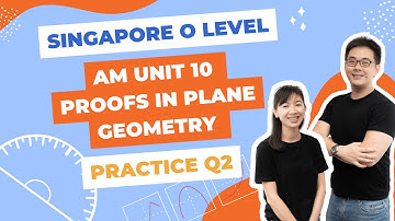 Proofs in Plane Geometry🧮:  Practice Question 2
