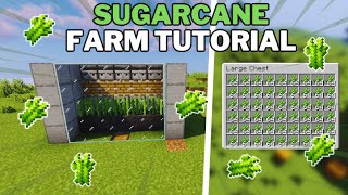 EASY Sugarcane Farm Tutorial JAVA 1.20+