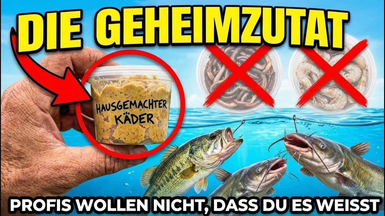 Dieser Köder schlägt Würmer und Garnelen – Warum wurde dieses Geheimnis fast vergessen?