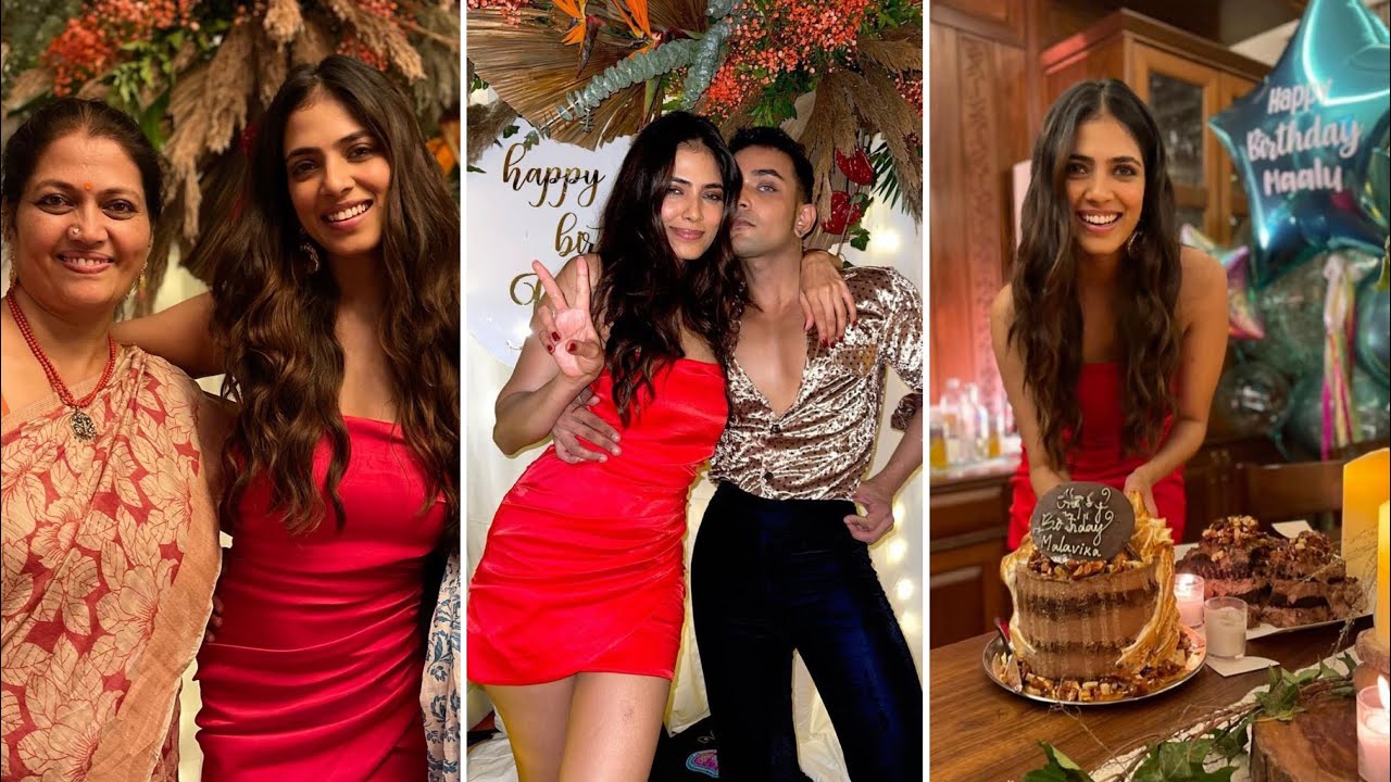 Actress Malavika Mohanan 28th Birthday Celebration💖🎂 Master & Petta Actress Malavika🥰❤️