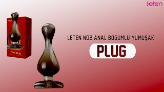 Leten No2 Anal Boğumlu Yumuşak Plug | Albonishop.com