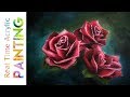 How to Paint Realistic Roses