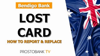 Bendigo Bank Lost Card: How to Report and Replace It Quickly
