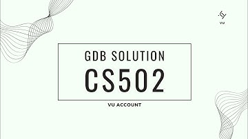 Cs502 gdb solution| fall 2023
