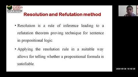 Resolution and Refutation Method