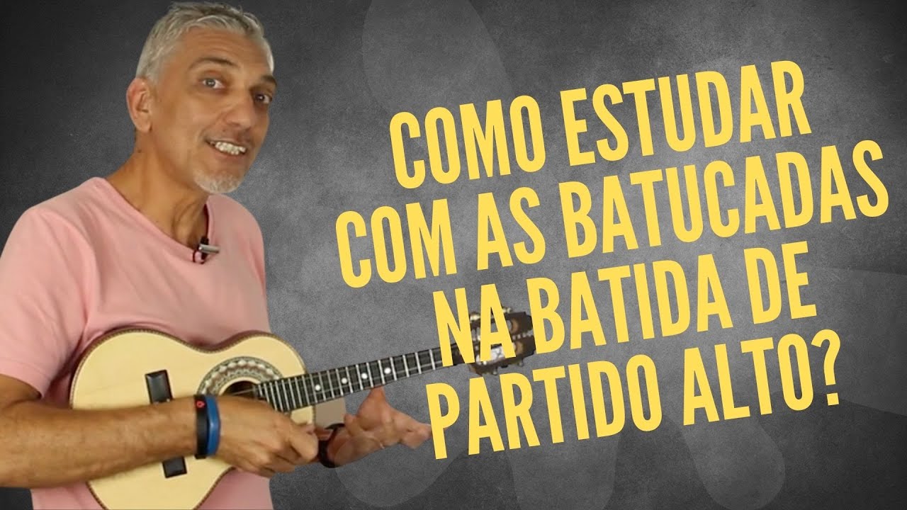 Passo a Passo Para Entrar Nas Batucadas com a Batida de Partido Alto no Cavaquinho -Professor Damiro