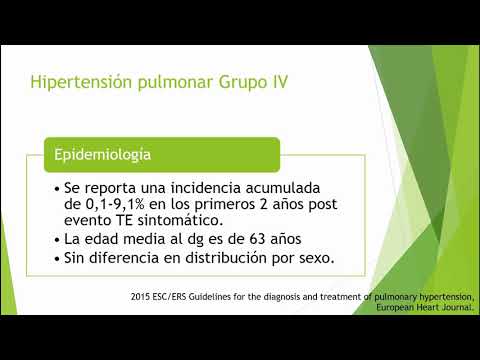 Hipertensión Pulmonar