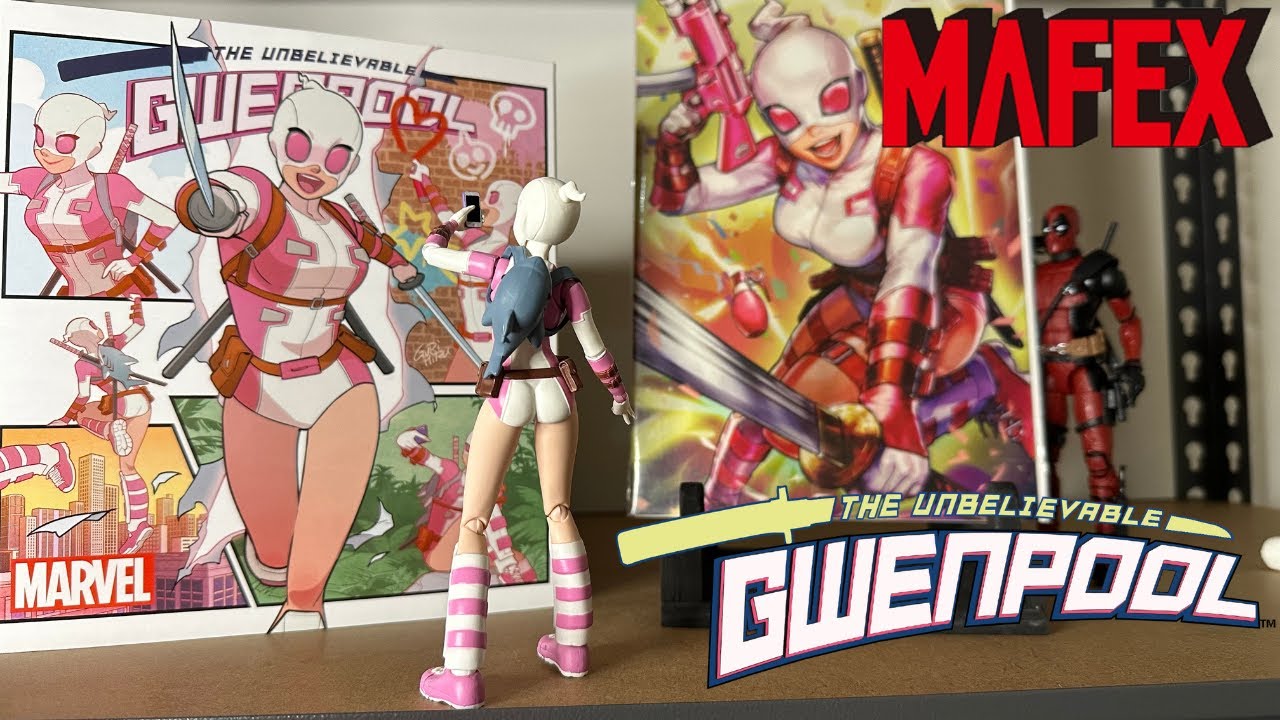 The Unbelievable GWENPOOL Figure from MAFEX - YouTube