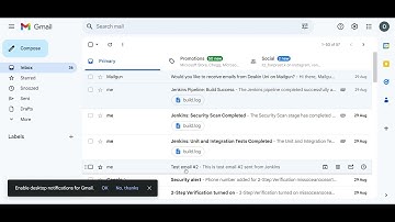 Jenkins Pipeline Execution: CI/CD Process with Email Notifications