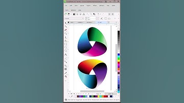 3D Spiral Triangle Design in CorelDraw #1million #viralshorts  #coreldrawingtutorial