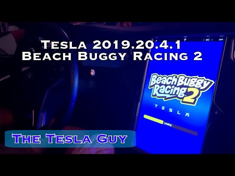 beach buggy racing 2 tesla model s