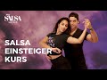 Salsa Tanzen Lernen | Salsa Grundschritt 👣 Paartanz Haltung 💃🏻[Perfekt zum Mitmachen]
