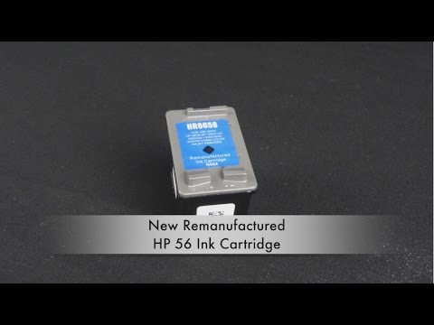 New Remanufactured HP 56 Ink Cartridge Instructional Video 