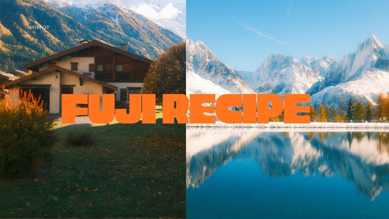 My Fujifilm Recipe For Nostalgic Autumn Colours