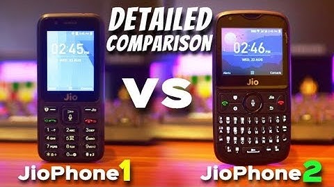 JioPhone 2 vs JioPhone 1 | Detailed Comparison with Camera Samples | Data Dock