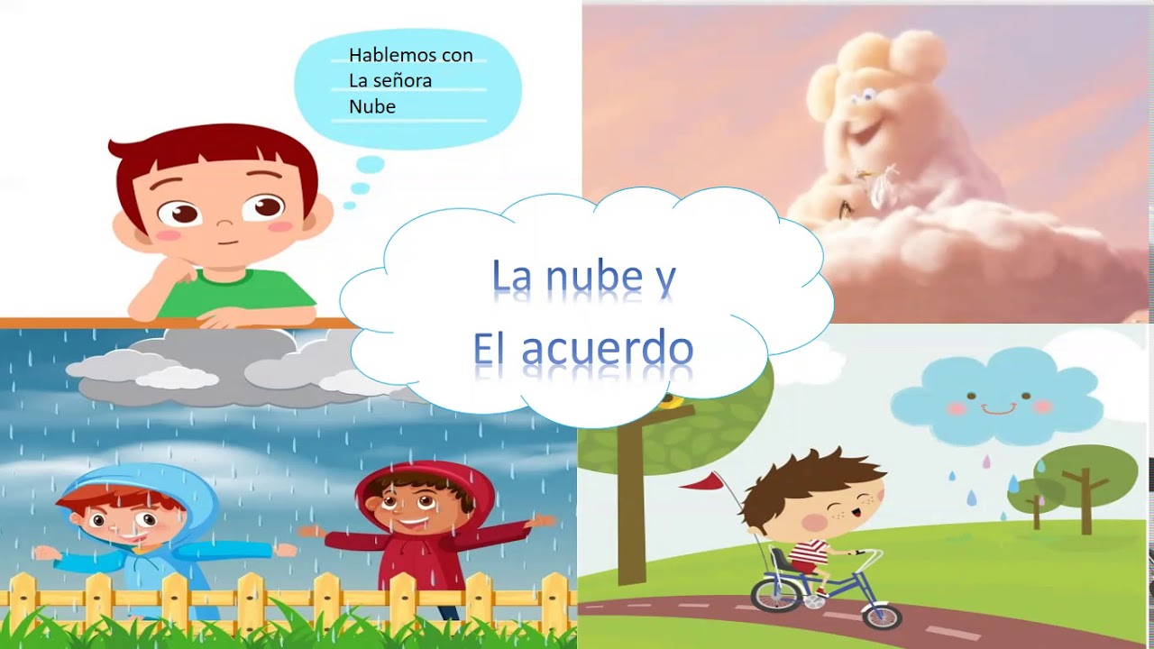 Narración del cuento- LA NUBE Y EL ACUERDO - YouTube