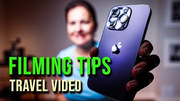 TIPS for FILMING A TRAVEL VIDEO with your SMARTPHONE