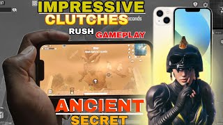 Bgmi ￼ Rush gameplay ￼🥺 IPhone 13 Empressive Clutches Gameplay ￼In Short video