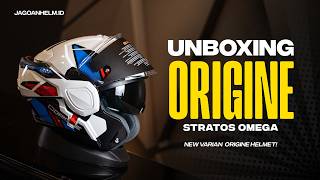 UNBOXING HELM MODULAR TERBARU ORIGINE STRATOS‼️