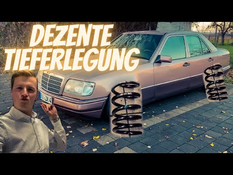 Mercedes W124 Tieferlegung