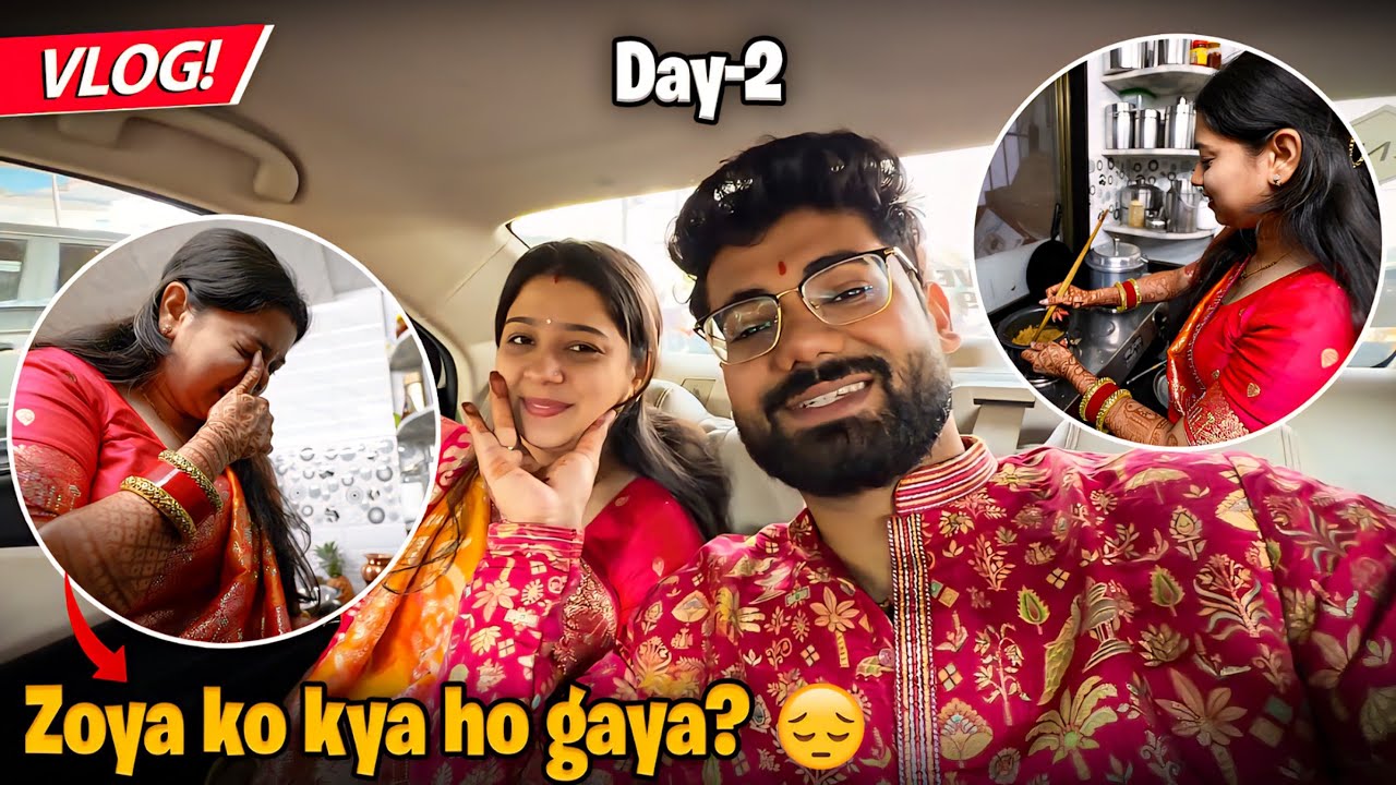 Ghar vapsi on 2nd Day after Wedding! - Alpha Vlogs