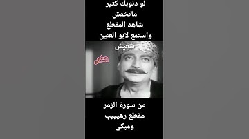 من سورة الزمر / أبوالعنين شعيشع