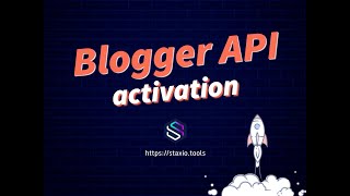 Staxio - Blogger API activation by Staxio ⚡️ 294 views 1 year ago 3 minutes, 41 seconds