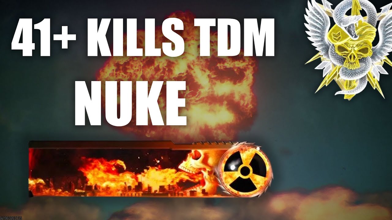NUCLEAR w/41+ Killstreak in Team Dathmatch