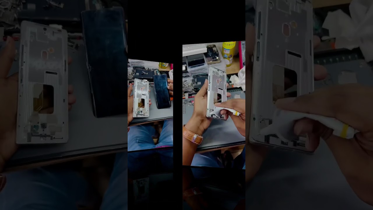 LG Velvet Damage Display and Backshall Replacement.