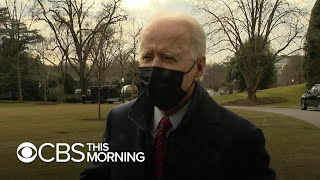 Biden pushes vaccine rollout plan, economic relief package