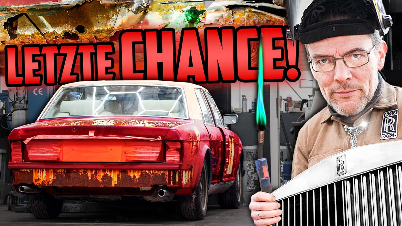 ROST, BAUSCHAUM, ZINN & noch mehr ROST! - Rolls Royce Silver Spirit - Olli RETTET unsere Emily!