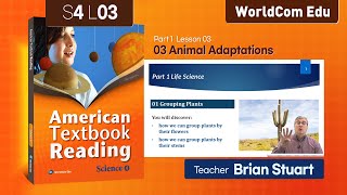 Learn English [ American Textbook Reading Science 4 ] Lesson.03  | Brian Stuart  I