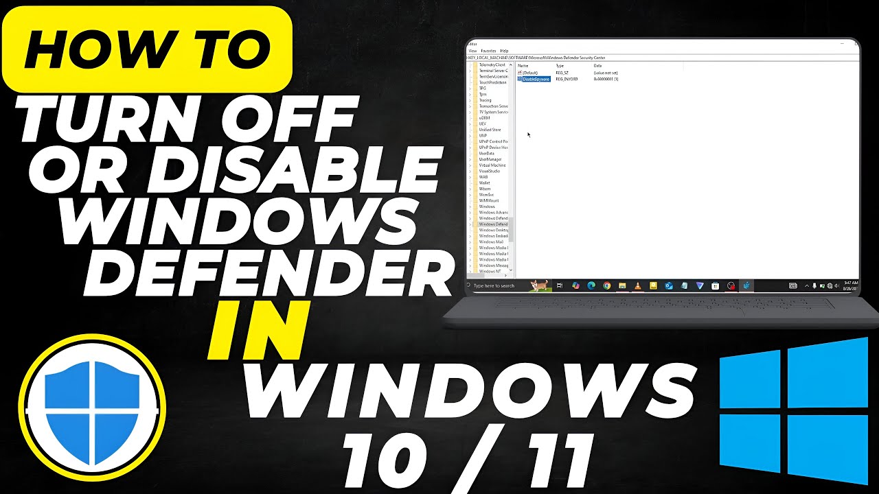 How to Turn Off Windows Defender in Windows 11 (2025 Guide) | Disable ...