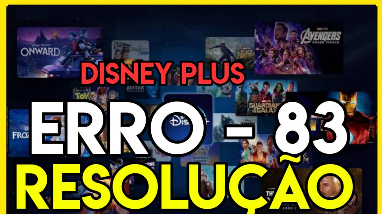 erro 83 disney plus