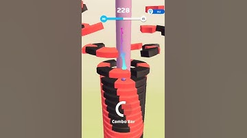 Helix Stack Jump Level 20 Walkthrough #shorts