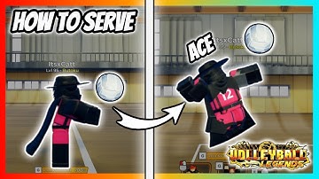 How To Serve In Volleyball Legends