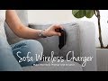 Turn Your Sofa Into a Wireless Charging Station in Few Easy Steps | Comfort Works Sofa covers