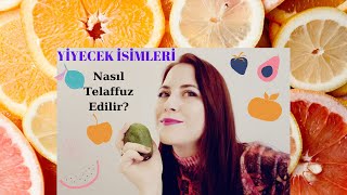 🍇 🍉🍈🍓 🍆YİYECEK İSİMLERİ NASIL TELAFFUZ EDİLİR? screenshot 3