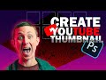How to Make a YouTube Thumbnail in Photoshop ☄️ (Step-by-Step Tutorial)