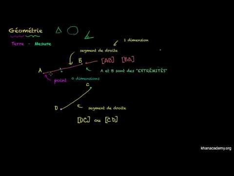 Vidéo: Quels sont les termes géométriques de base ?