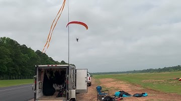 Good landing followed by my bad one!!! #paramotor #crash #kyle o