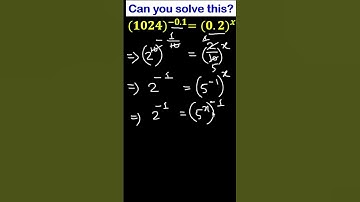 Nice Math Olympiad simplification of exponent #MathShorts #matholympiad #SATMath