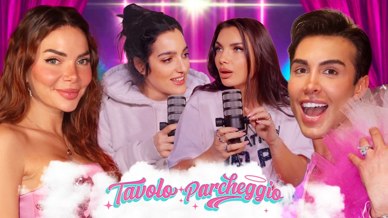 SCHERZI TELEFONICI E PALPATE DI TET*E con ELETTRA LAMBORGHINI e LEVANTE | TAVOLO PARCHEGGIO EP. 128