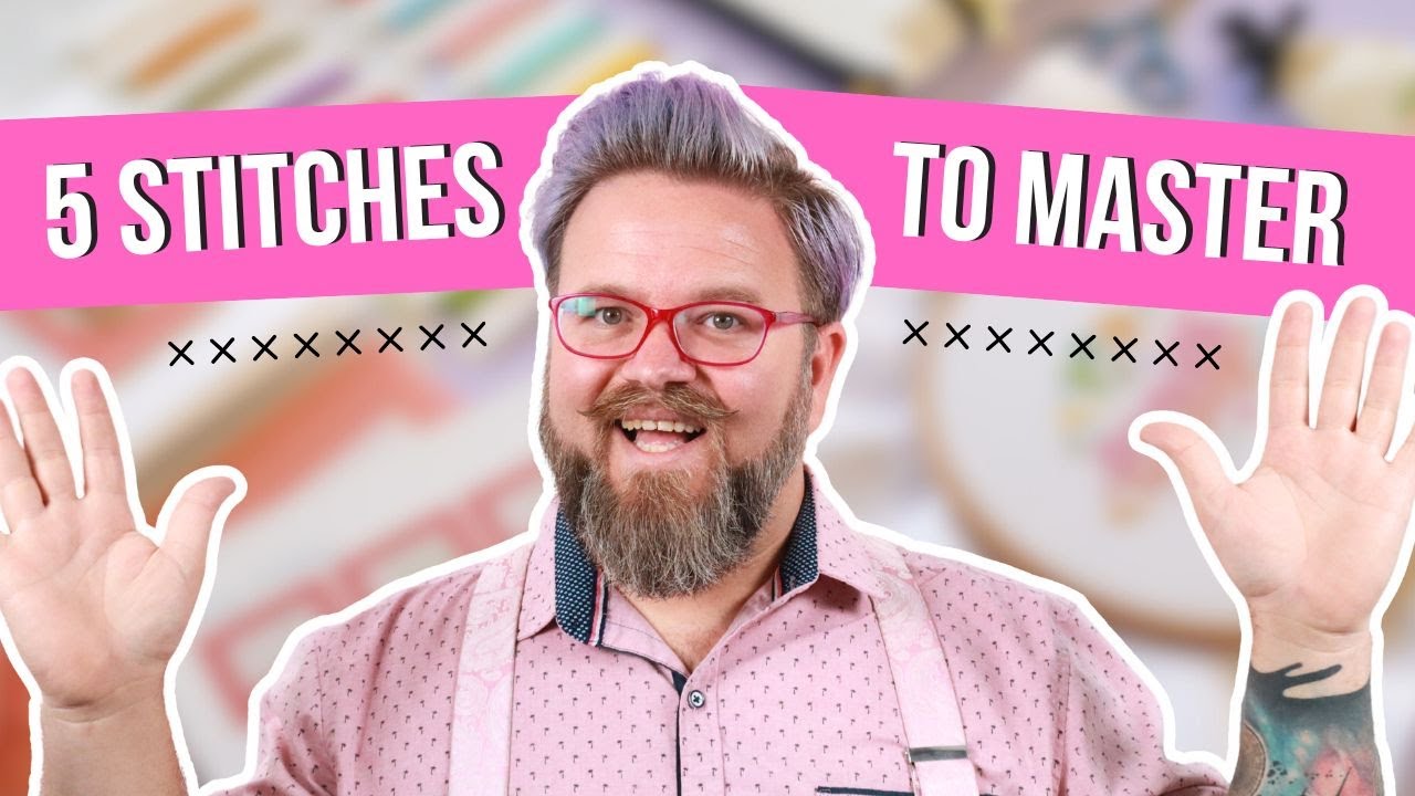 5 Top Stitches in Cross Stitch - A Beginner-Friendly Guide | Caterpillar Cross Stitch