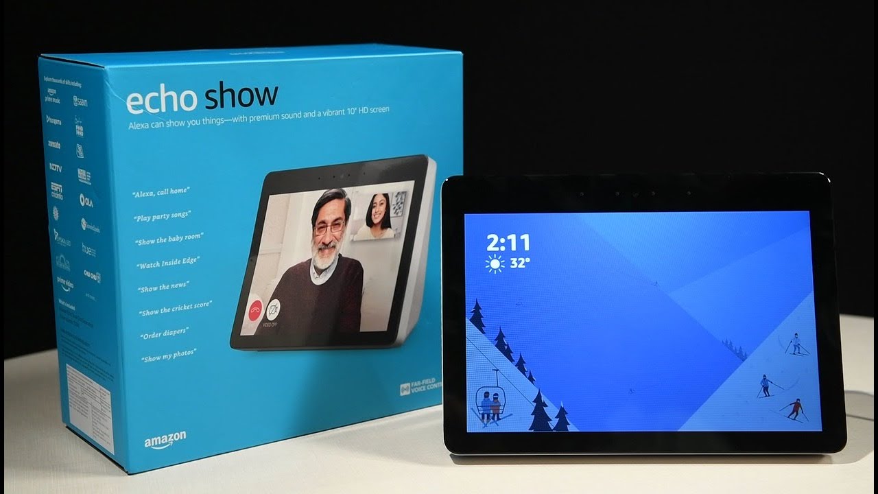 echo show smart speaker