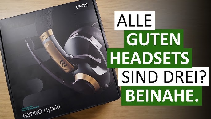 GUTES ANALOGES HEADSET.....ABER - Epos H6 Pro Review - YouTube