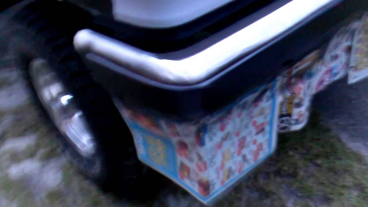 1991 Ford F-150 bumper trim paint