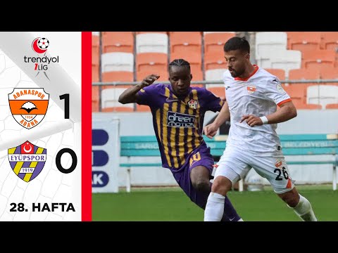 Adanaspor (1-0) Eyüpspor - Highlights/Özet | Trendyol 1. Lig - 2023/24