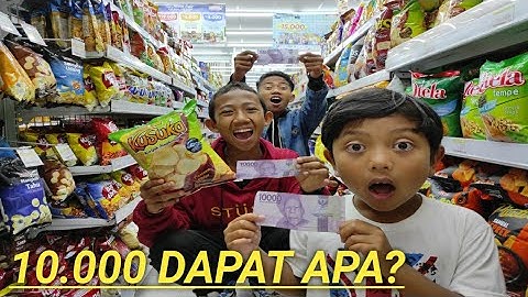 TANTANGAN BELANJA DIINDOMARET DENGAN UANG 10 RIBU! BOCIL NANGIS KENA HUKUMAN! | Mikael TubeHD