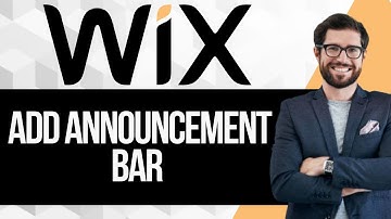 How to Add Announcement Bar in Wix